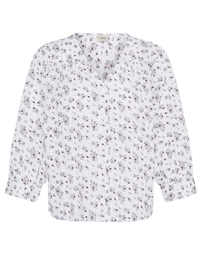 Fransa - FREasa 1 Hemd - Whisper White And Rose
